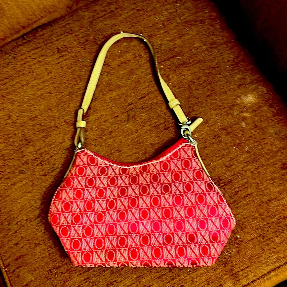 Red mini hand bag